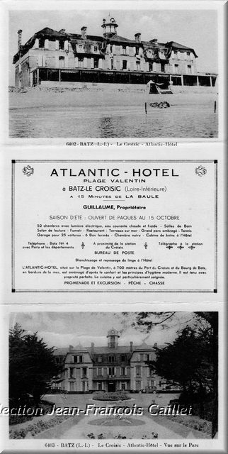 6403 - Batz (L.-I.) Le Croisic - Atlantic-Hôtel - Vue sur le Parc