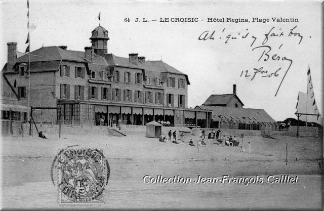 64 J. L. - Le Croisic - Hôtel Regina, Plage Valentin