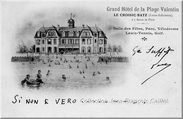 Grand Hôtel de la Plage Valentin Le Croisic-Batz à 7 h
