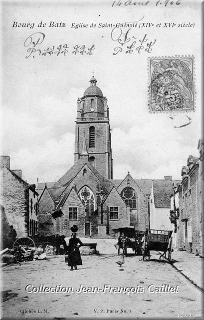 7 Bourg de Batz Eglise Saint-Guénolé (XIVe et XVIe siècle)