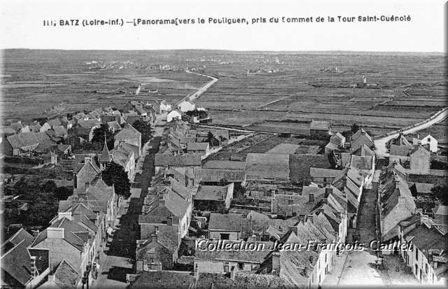 111. Panorama vers le Pouliguen, pris du sommet de la Tour Saint-Guénolé