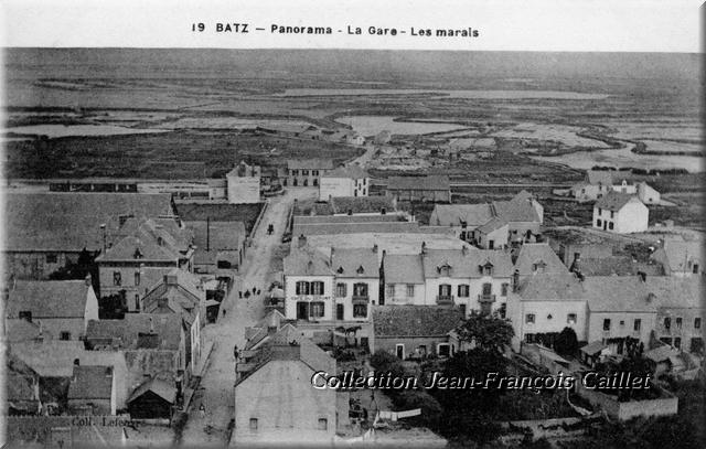 19 Batz - Panorama - La Gare - Les marais