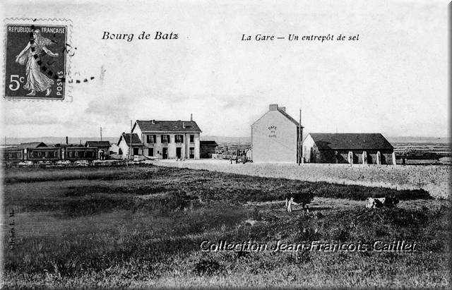 Bourg de Batz La Gare - Un entrepôt de sel