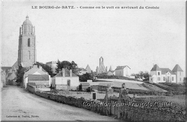 Le Bourg-de-Batz — Comme on le voit en arrivant du Croisic