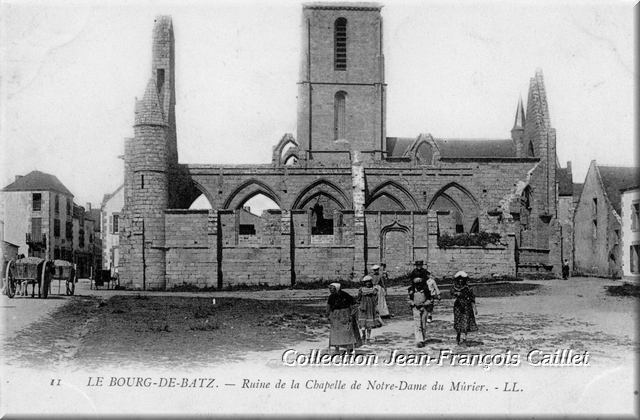 11 Ruine de la Chapelle de Notre-Dame du Mûrier. - LL.