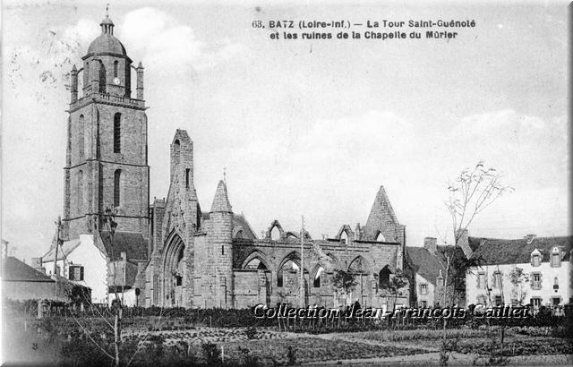 63. La Tour Saint-Guénolé et les ruines de la Chapelle du Mûrier