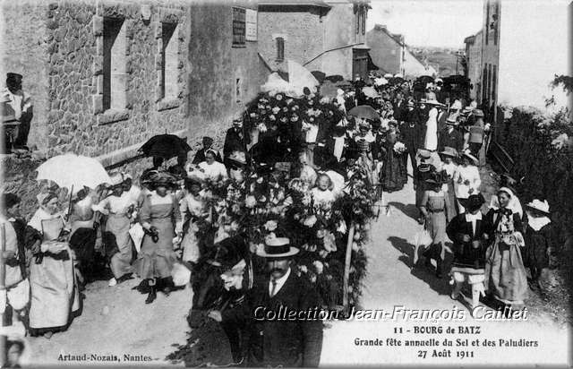11 - Bourg-de-Batz - Grande fête annuelle du Sel et des Paludiers - 27 août 1911