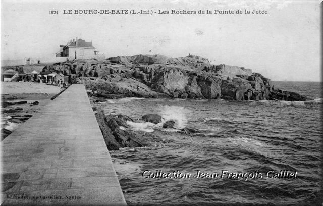 1024 Le Bourg-de-Batz ( L.-Inf.) - Les Rochers de la Pointe de la Jetée