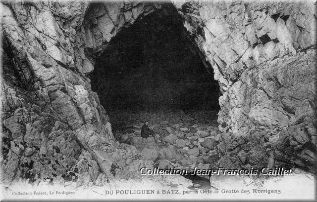 Du Pouliguen à Batz, par la Côte - Grotte des Korrigans
