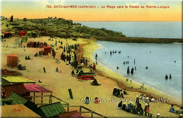 725. Batz-sur-Mer (Loire-Inf.) - La Plage vers la Pointe de Pierre-longue