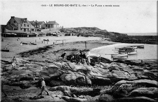 1563 - Le Bourg-de-La Plage à Marée basse