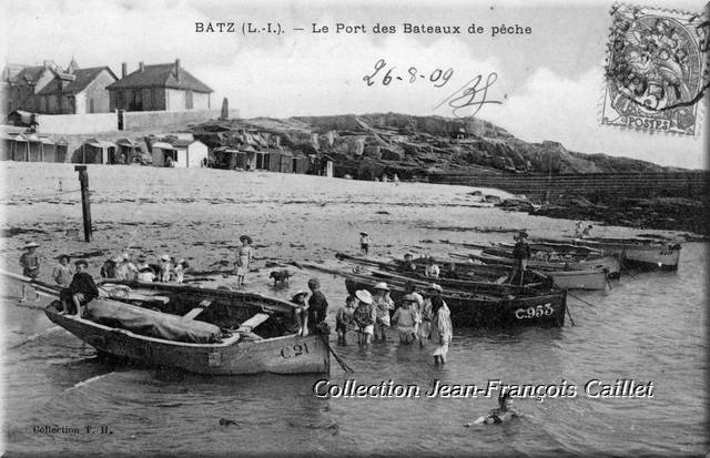 Batz — Le Port des Bateaux de pêche